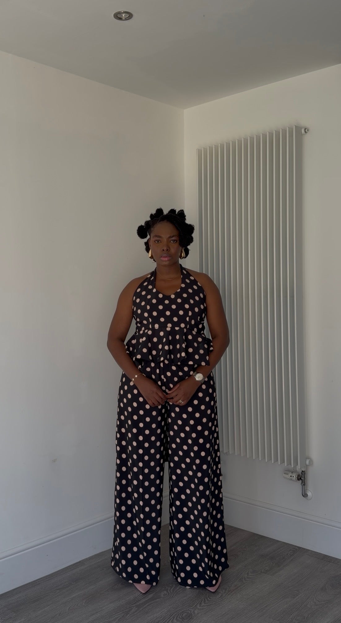 NINA Halter neck Polka dot set